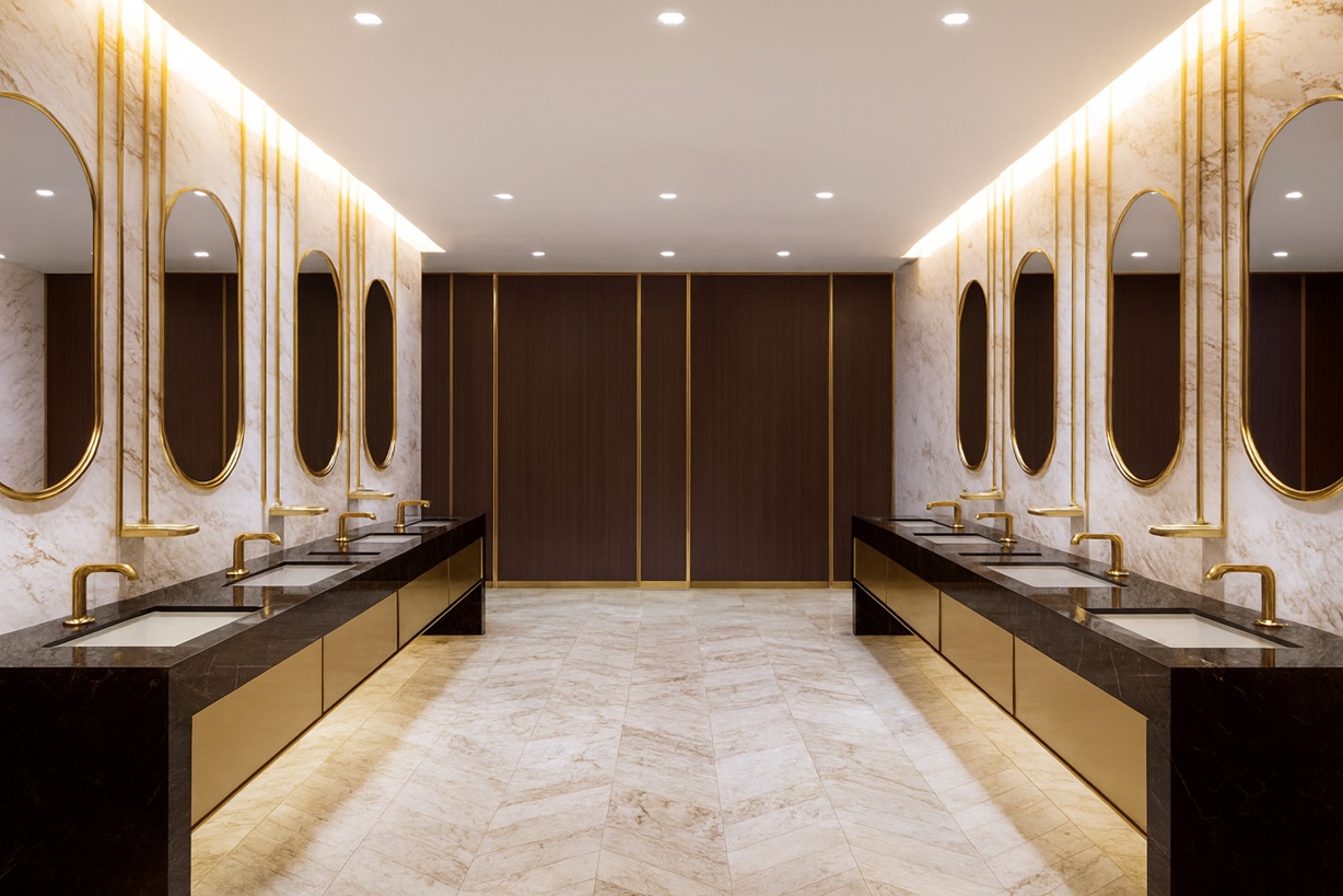 Touchless faucet and soap dispenser installations